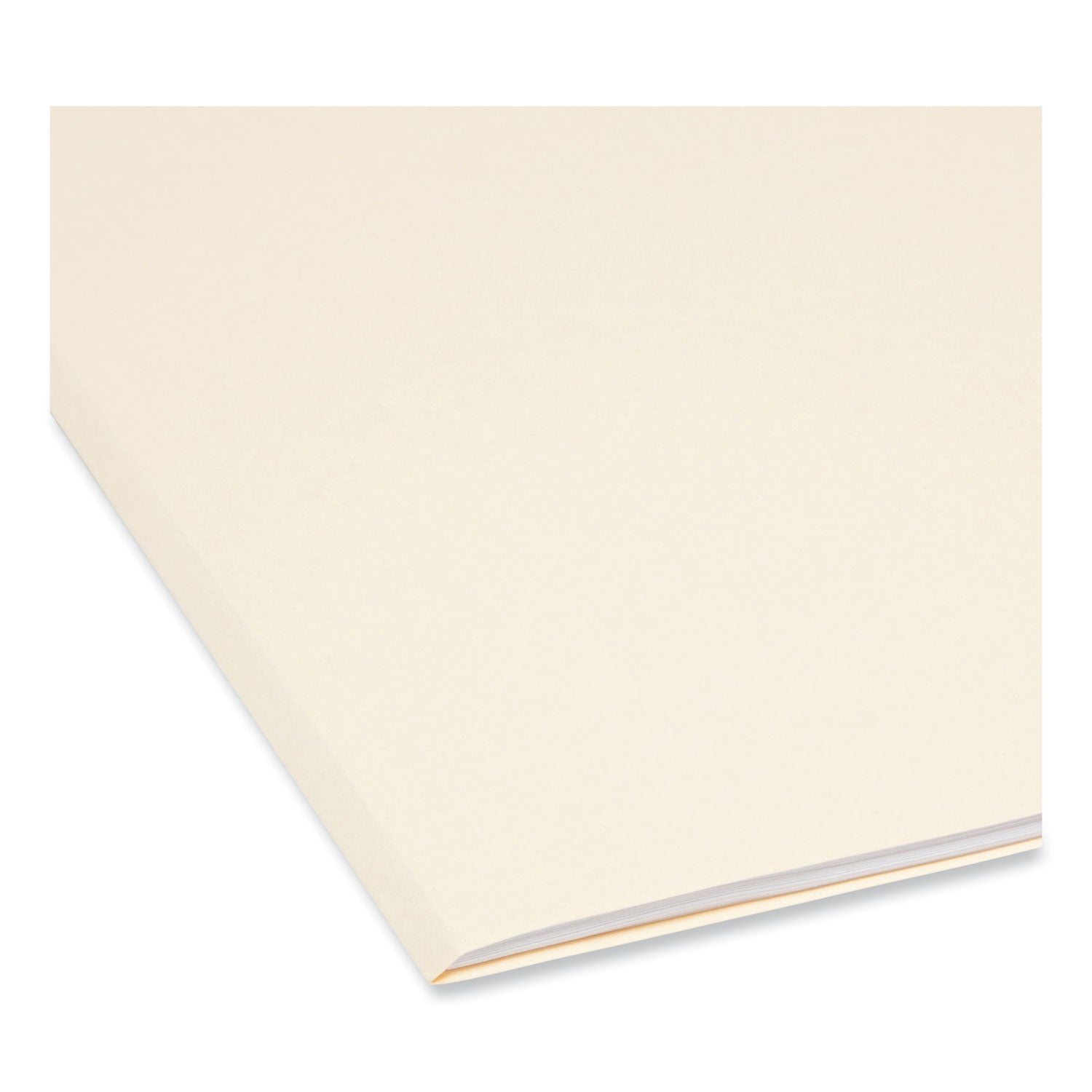 Smead Reinforced Tab Manila File Folders, 1/3-Cut Tabs: Assorted, Legal Size, 0.75" Expansion, 14-pt Manila, 100/Box (15434)