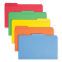 Smead Colored File Folders, 1/3-Cut Tabs: Assorted, Legal Size, 0.75" Expansion, Assorted Colors, 100/Box (16943)