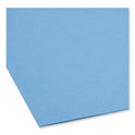 Smead Top Tab Colored Fastener Folders, 0.75" Expansion, 2 Fasteners, Legal Size, Blue Exterior, 50/Box (17040)