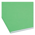 Smead Top Tab Colored Fastener Folders, 0.75" Expansion, 2 Fasteners, Legal Size, Green Exterior, 50/Box (17140)