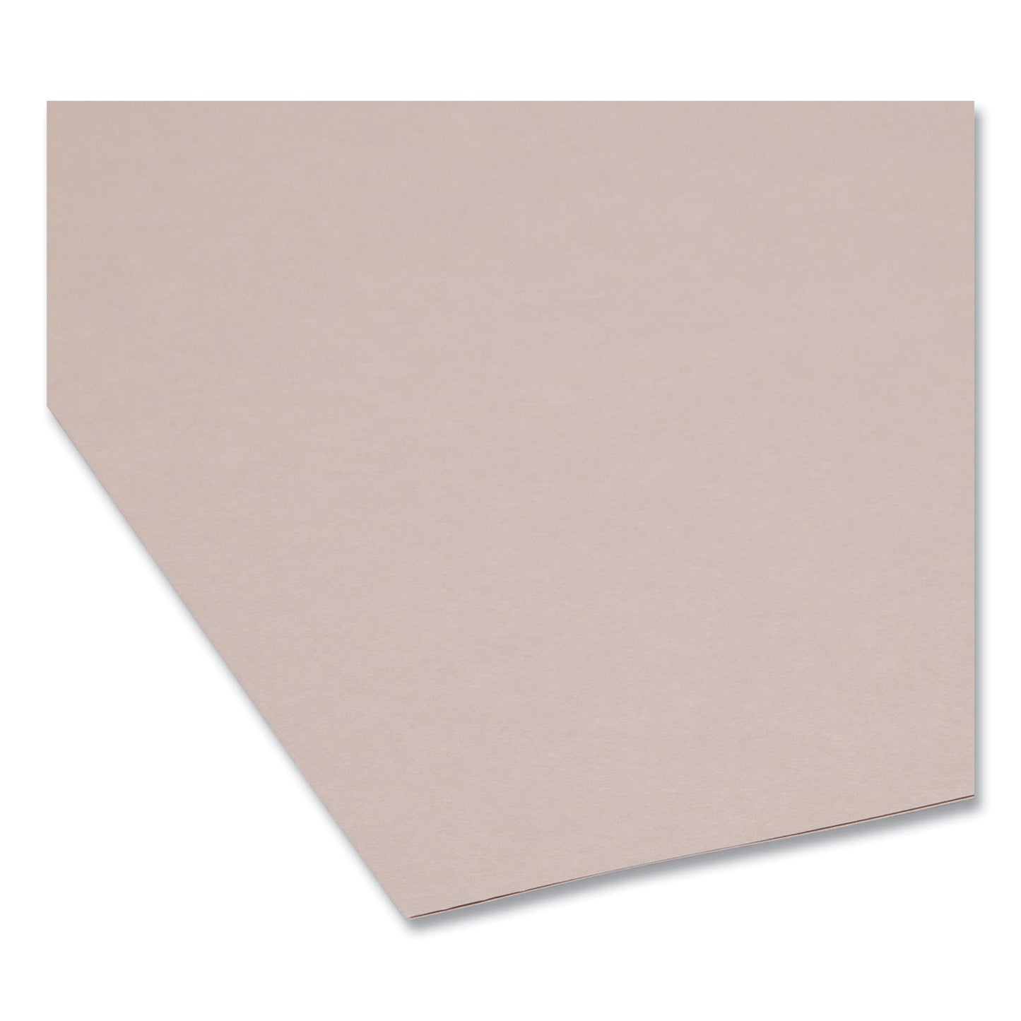 Smead Reinforced Top Tab Colored File Folders, 1/3-Cut Tabs: Assorted, Legal Size, 0.75" Expansion, Gray, 100/Box (17334)