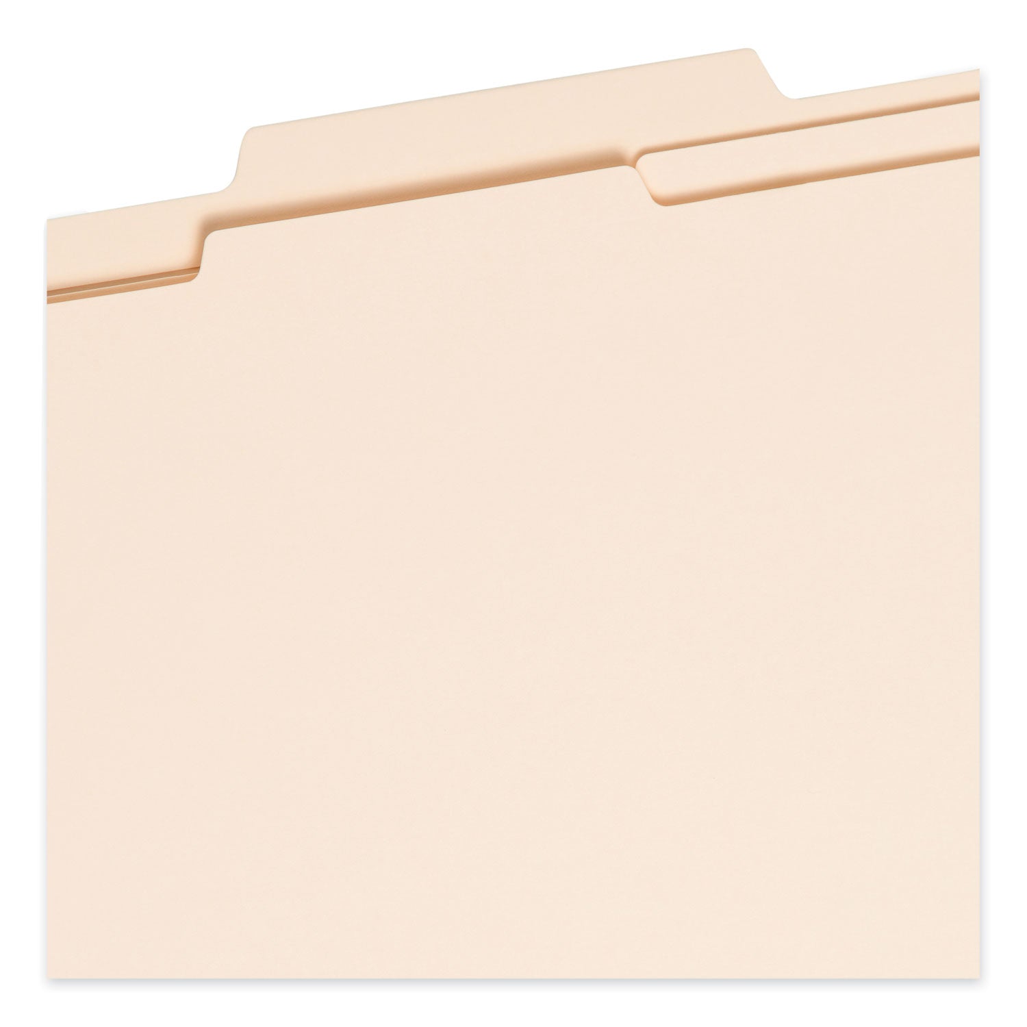 Smead Four-Section Top Tab Classification Folders, 2" Expansion, 1 Divider, 4 Fasteners, Legal Size, Manila, 10/Box (18700)