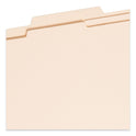 Smead Six-Section Top Tab Classification Folders, 2" Expansion, 2 Dividers, 6 Fasteners, Legal Size, Manila, 10/Box (19000)