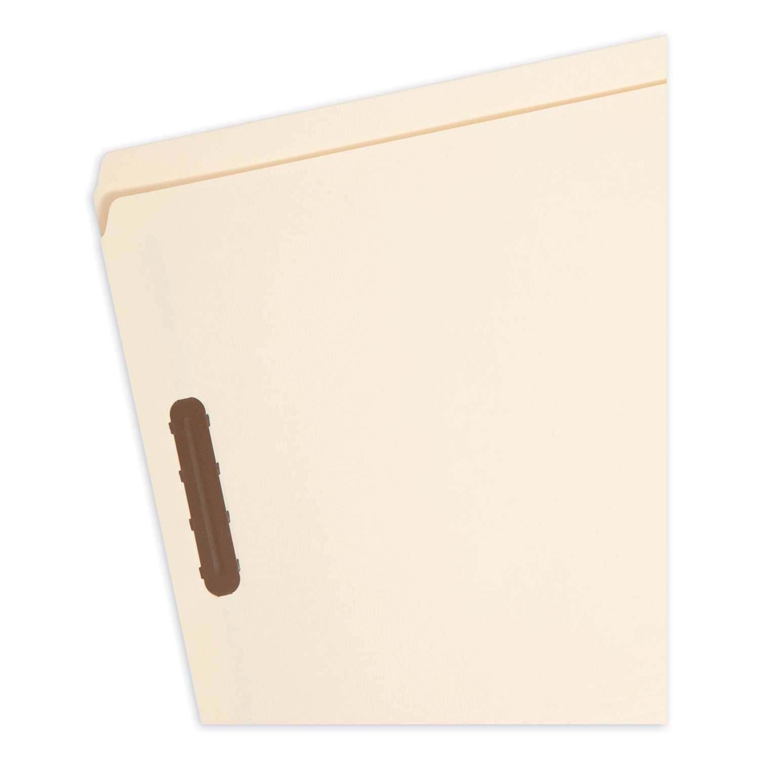 Smead Top Tab Fastener Folders, Straight Tabs, 0.75" Expansion, 2 Fasteners, Legal Size, Manila Exterior, 50/Box (19513)