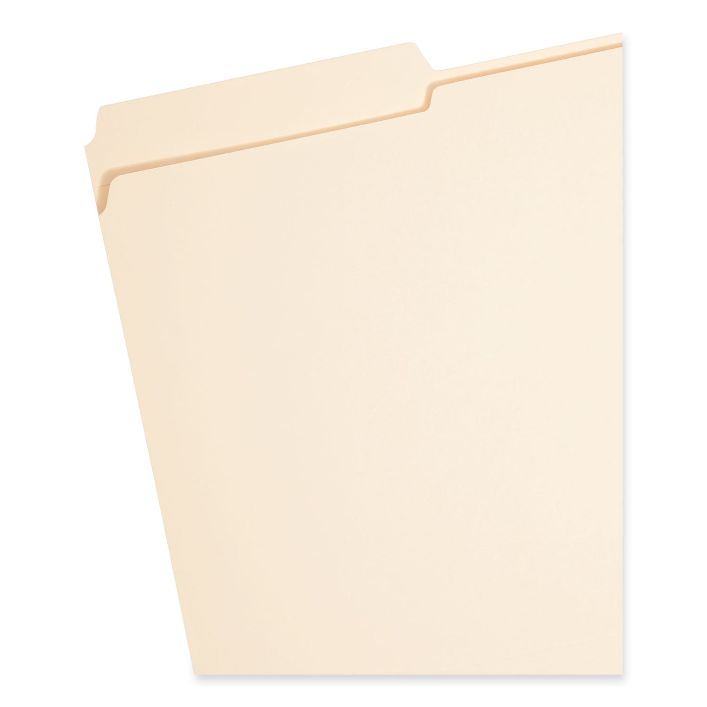 Smead Top Tab Fastener Folders, 1/3-Cut Tabs: Assorted, 0.75" Expansion, 1 Fastener, Legal Size, Manila Exterior, 50/Box (19534)