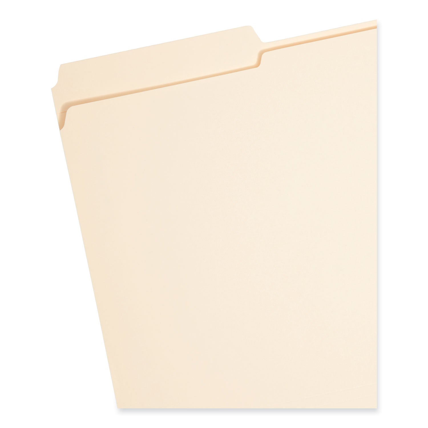 Smead Top Tab Fastener Folders, 1/3-Cut Tabs: Assorted, 0.75" Expansion, 1 Fastener, Legal Size, Manila Exterior, 50/Box (19534)