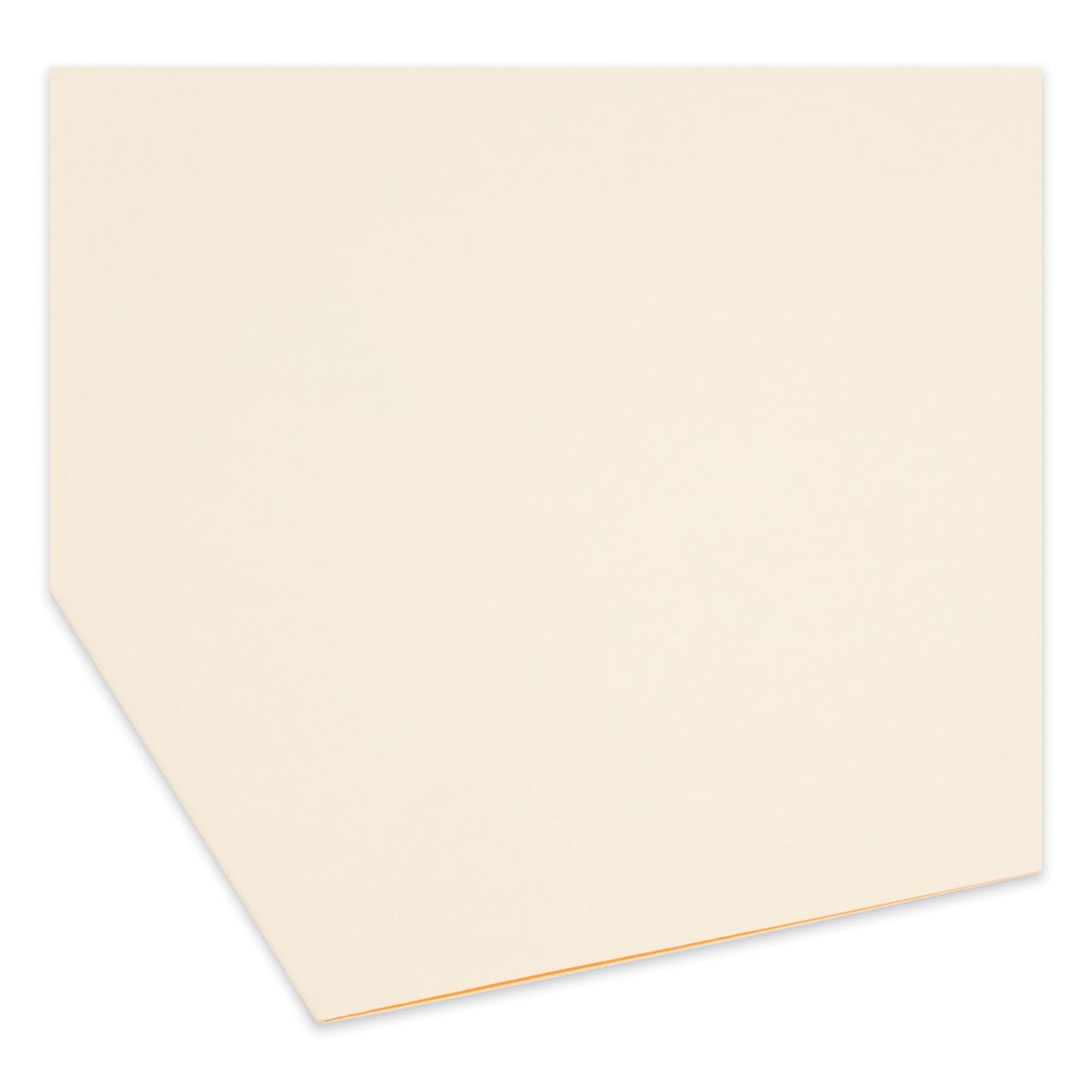 Smead Top Tab Fastener Folders, 1/3-Cut Tabs: Right, 0.75" Expansion, 2 Fasteners, Legal Size, Manila Exterior, 50/Box (19538)