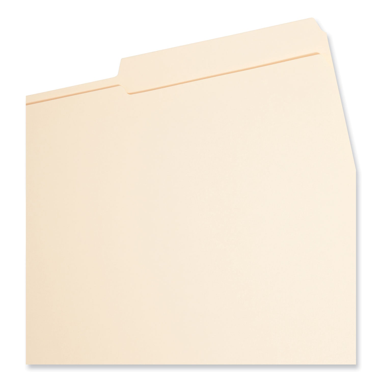 Smead Top Tab Fastener Folders, Guide-Height 2/5-Cut Tabs, 0.75" Expansion, 2 Fasteners, Legal Size, 11-pt Manila, 50/Box (19587)