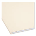 Smead Top Tab Fastener Folders, Guide-Height 2/5-Cut Tabs, 0.75" Expansion, 2 Fasteners, Legal Size, 11-pt Manila, 50/Box (19587)