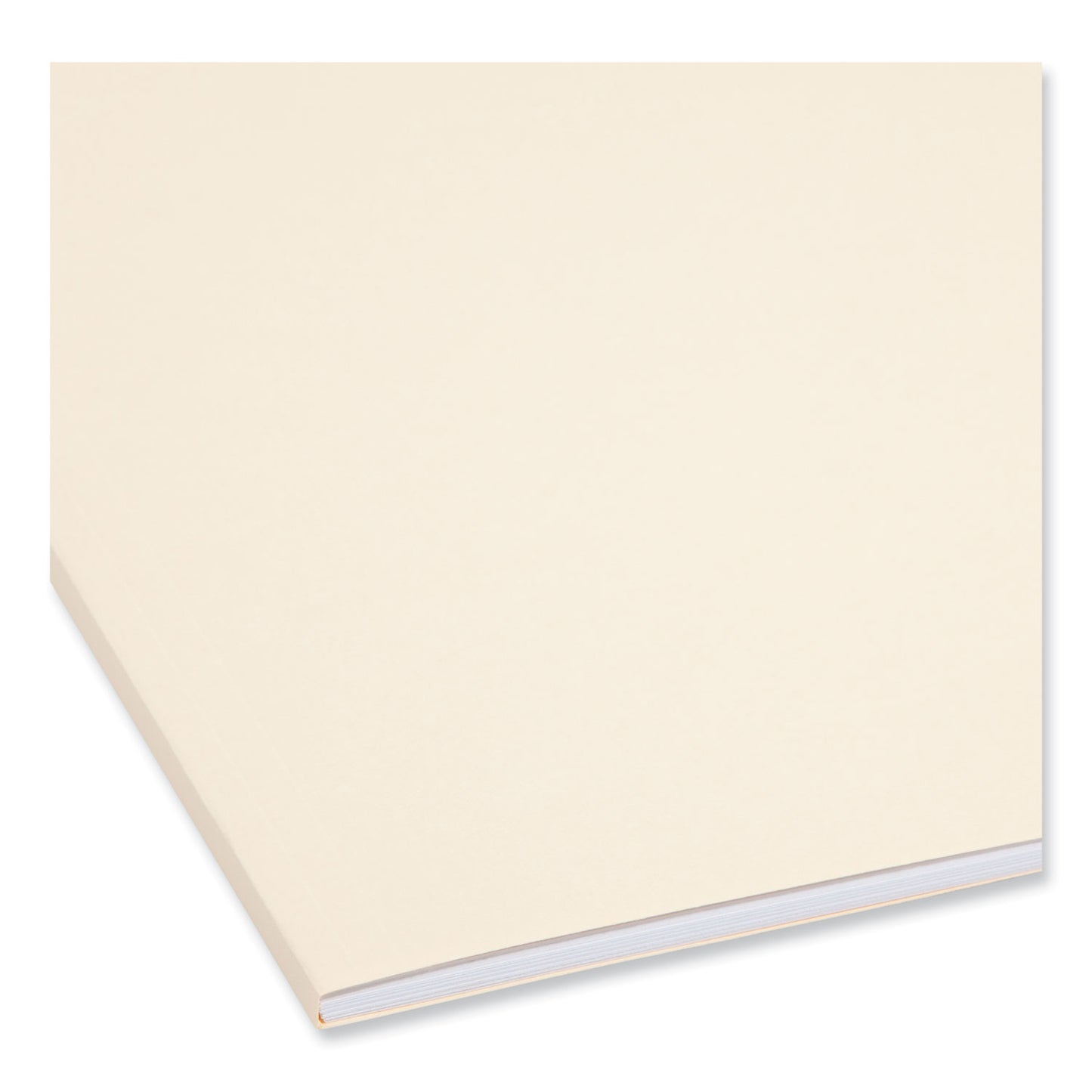 Smead Top Tab Fastener Folders, Guide-Height 2/5-Cut Tabs, 0.75" Expansion, 2 Fasteners, Legal Size, 11-pt Manila, 50/Box (19587)