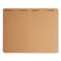 Smead Kraft Fastener Folders, 0.75" Expansion, 2 Fasteners, Legal Size, Kraft Exterior, 50/Box (19813)