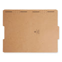 Smead Top Tab Fastener Folders, Guide-Height 2/5-Cut Tabs, 0.75" Expansion, 2 Fasteners, Legal Size, 17-pt Kraft, 50/Box (19882)