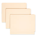 Smead Manila End Tab Classification Folders, 2" Expansion, 1 Divider, 4 Fasteners, Letter Size, Manila Exterior, 10/Box (26825)