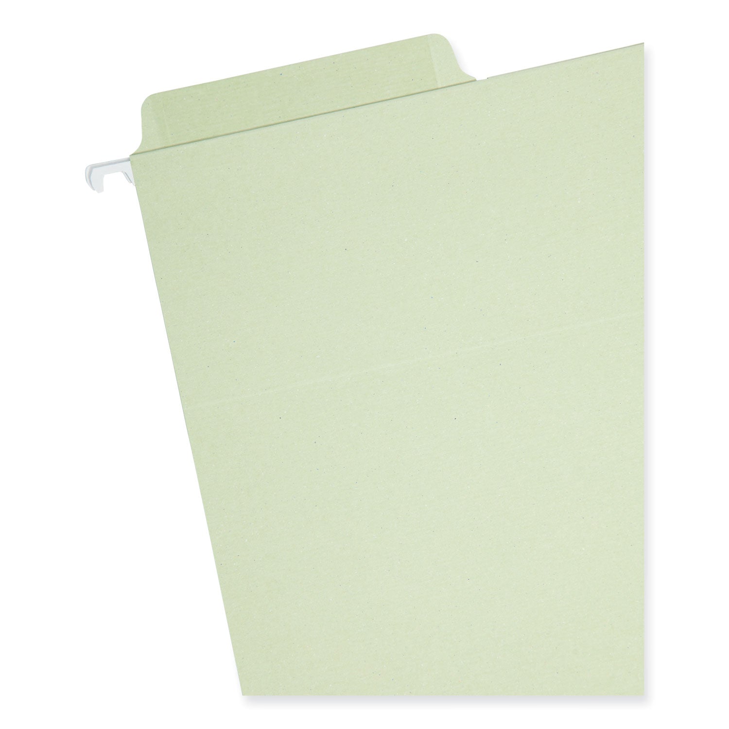 Smead Erasable FasTab Hanging Folders, Letter Size, 1/3-Cut Tabs, Moss, 20/Box (64032)