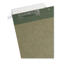 Smead Hanging Folders, Letter Size, 1/3-Cut Tabs, Standard Green, 25/Box (64035)