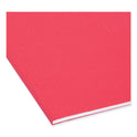 Smead TUFF Hanging Folders with Easy Slide Tab, Letter Size, 1/3-Cut Tabs, Red, 18/Box (64043)