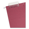 Smead Colored Hanging File Folders with 1/5 Cut Tabs, Letter Size, 1/5-Cut Tabs, Assorted Jewel Tone Colors, 25/Box (64056)