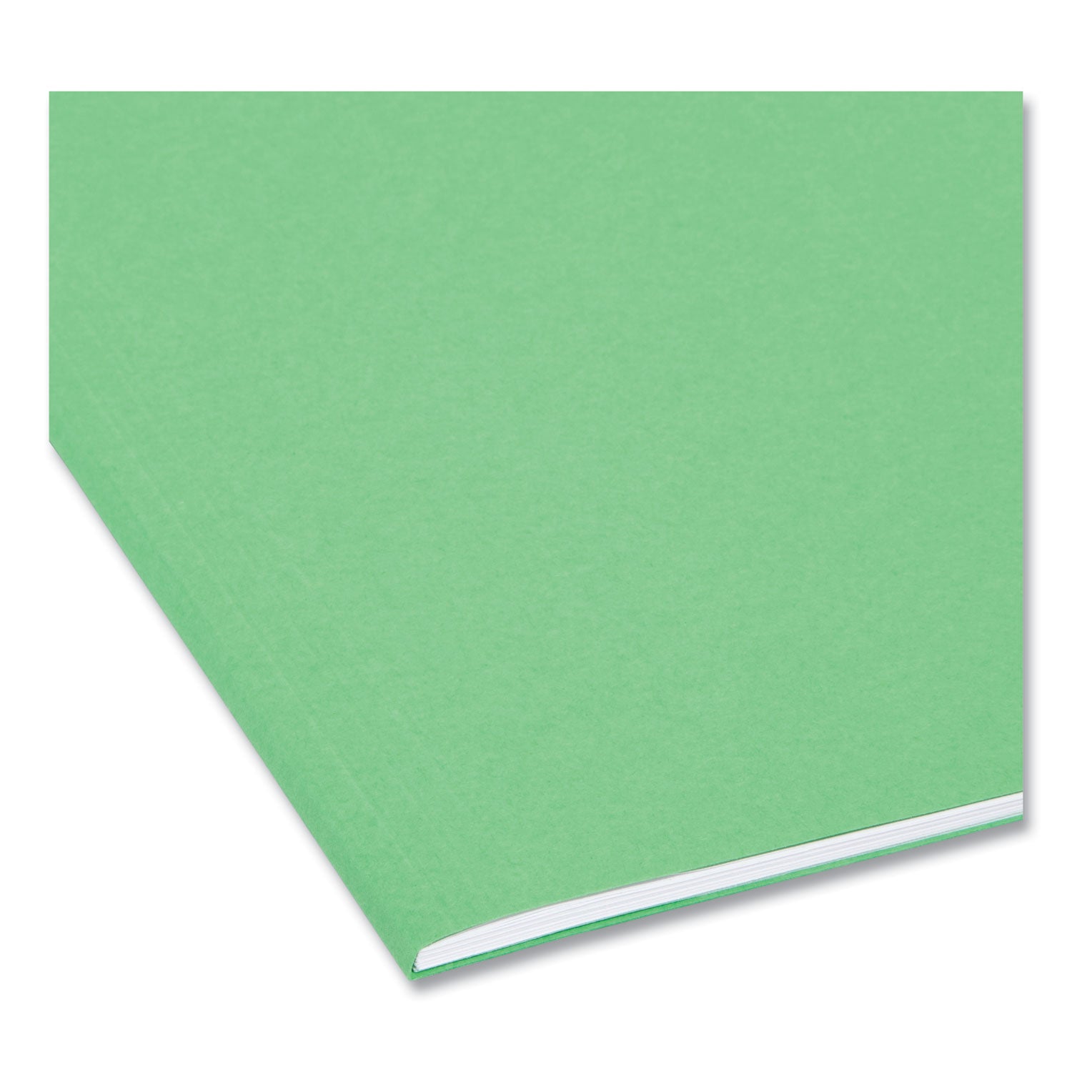 Smead Colored Hanging File Folders with 1/5 Cut Tabs, Letter Size, 1/5-Cut Tabs, Green, 25/Box (64061)