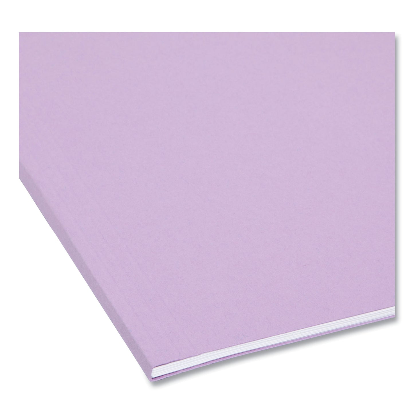 Smead Colored Hanging File Folders with 1/5 Cut Tabs, Letter Size, 1/5-Cut Tabs, Lavender, 25/Box (64064)