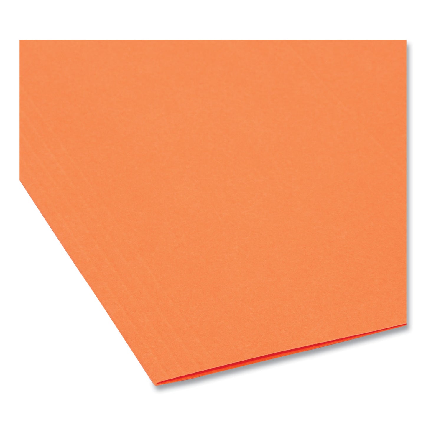 Smead Colored Hanging File Folders with 1/5 Cut Tabs, Letter Size, 1/5-Cut Tabs, Orange, 25/Box (64065)