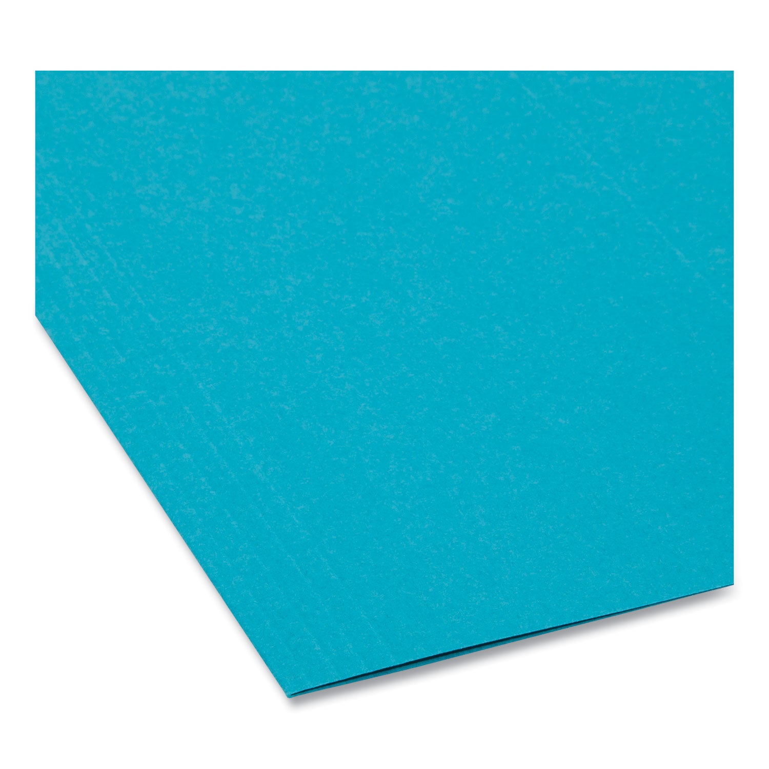 Smead Colored Hanging File Folders with 1/5 Cut Tabs, Letter Size, 1/5-Cut Tabs, Teal, 25/Box (64074)