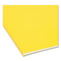 Smead FasTab Hanging Folders, Letter Size, 1/3-Cut Tabs, Yellow, 20/Box (64097)