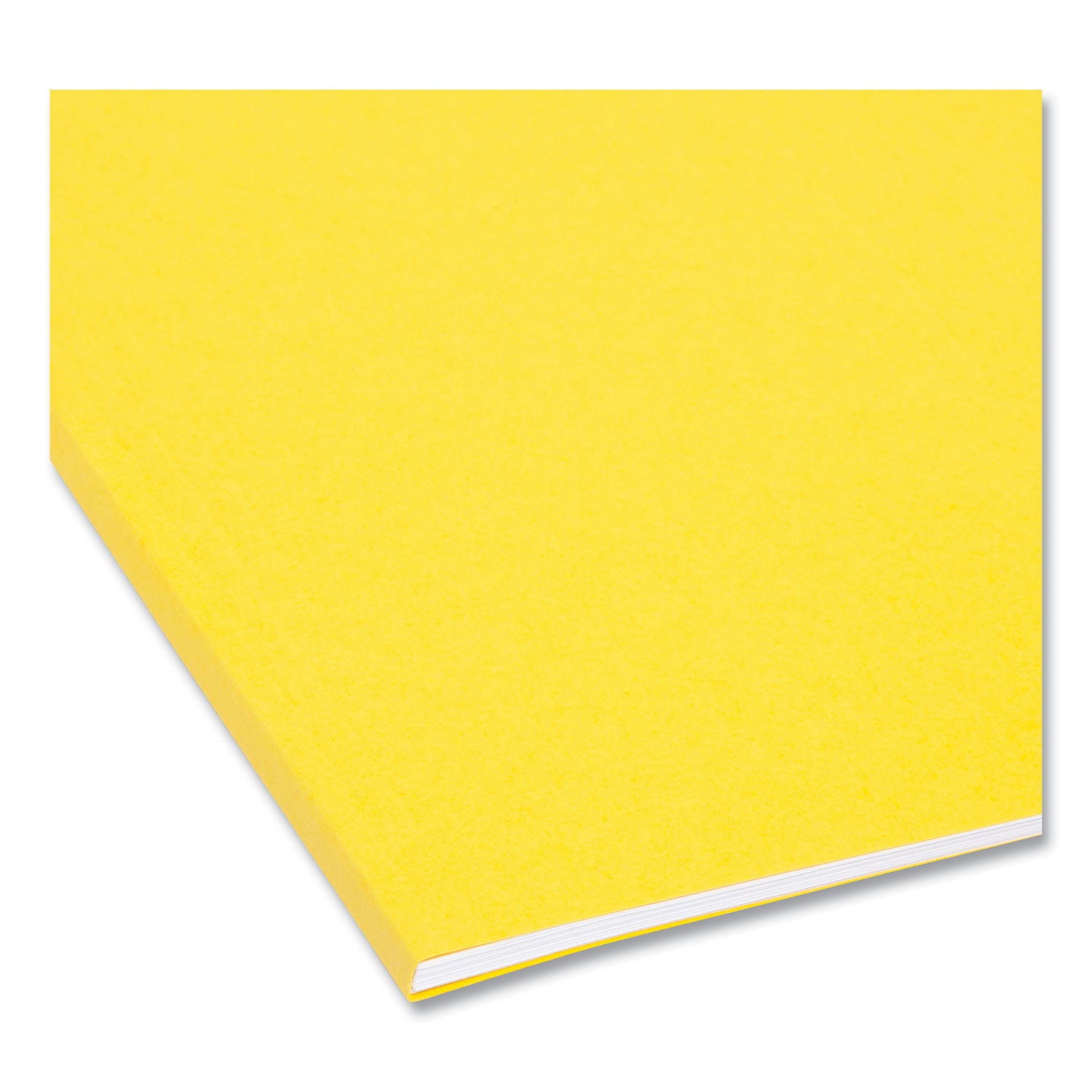 Smead FasTab Hanging Folders, Letter Size, 1/3-Cut Tabs, Yellow, 20/Box (64097)