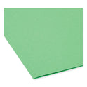 Smead FasTab Hanging Folders, Letter Size, 1/3-Cut Tabs, Green, 20/Box (64098)