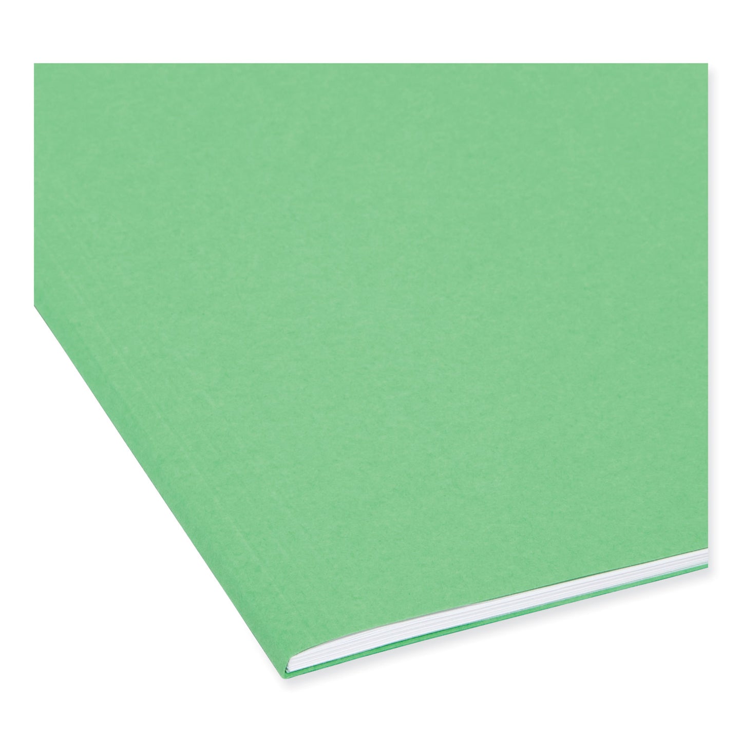 Smead FasTab Hanging Folders, Letter Size, 1/3-Cut Tabs, Green, 20/Box (64098)