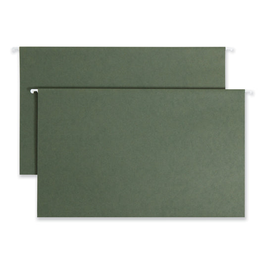 Smead Hanging Folders, Legal Size, Standard Green, 25/Box (64110)