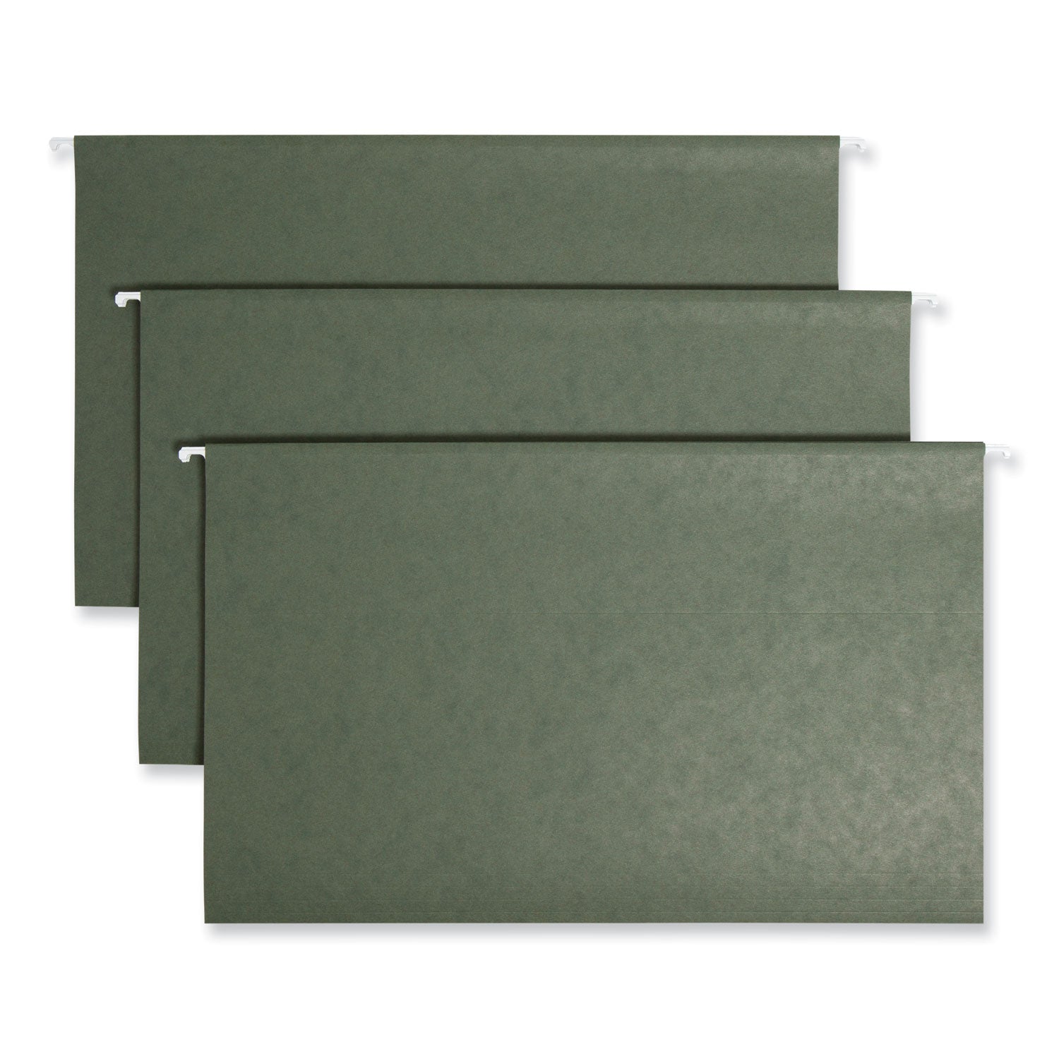 Smead Hanging Folders, Legal Size, 1/3-Cut Tabs, Standard Green, 25/Box (64135)