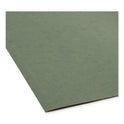 Smead Box Bottom Hanging File Folders, 1" Capacity, Letter Size, Standard Green, 25/Box (64239)