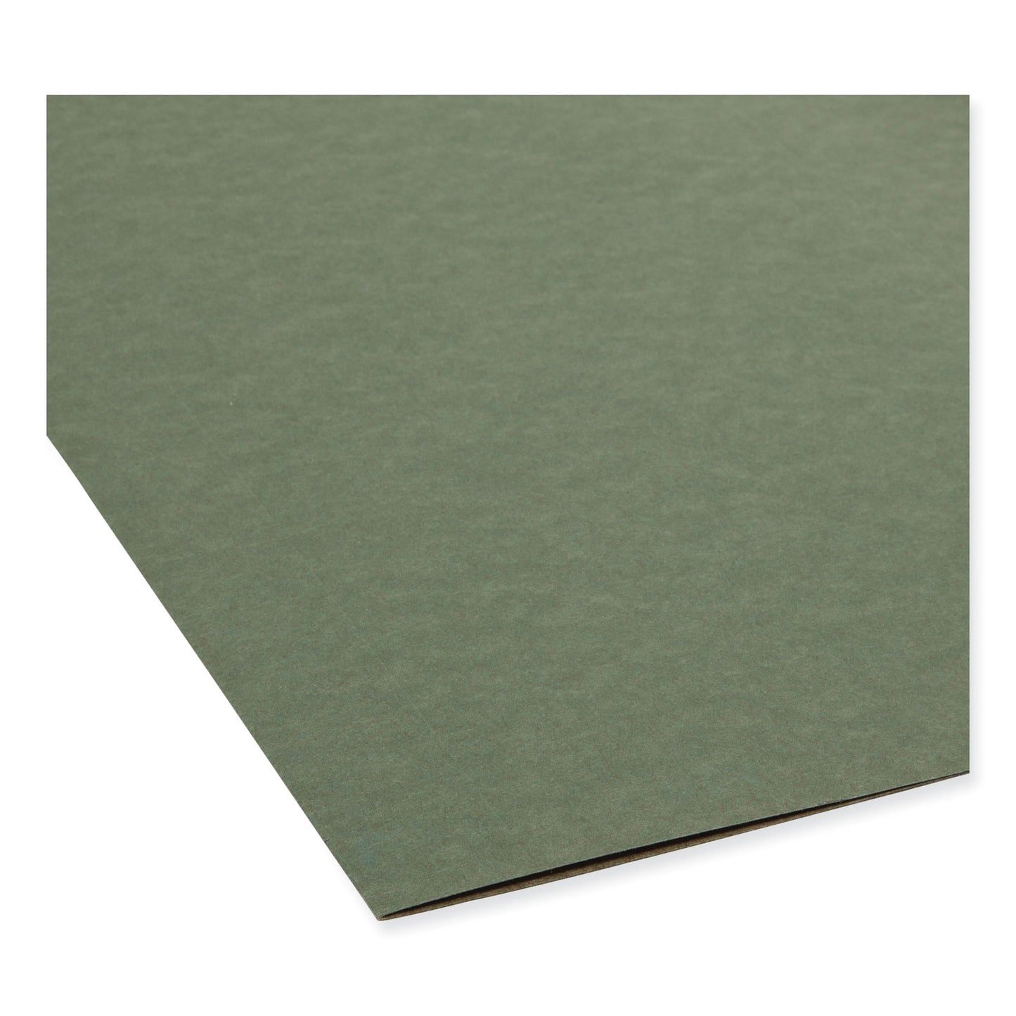 Smead Box Bottom Hanging File Folders, 2" Capacity, Letter Size, Standard Green, 25/Box (64259)