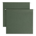 Smead Box Bottom Hanging File Folders, 3" Capacity, Letter Size, Standard Green, 25/Box (64279)