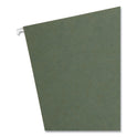 Smead Box Bottom Hanging File Folders, 3" Capacity, Legal Size, Standard Green, 25/Box (64379)