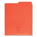 Smead Organized Up Heavyweight Vertical File Folders, 1/2-Cut Tabs, Letter Size, Assorted: Fuchsia/Orange/Peridot Green, 6/Pack (75406)