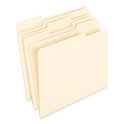 Earthwise by Pendaflex 100% Recycled Manila File Folder, 1/3-Cut Tabs: Assorted, Letter, 0.75" Expansion, Manila, 100/Box (74520)