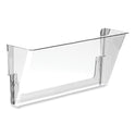 Storex Wall File, Letter Size, 13" x 4" x 7", Clear (70213U06C)