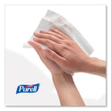 PURELL Hand Sanitizing Wipes Alcohol Formula, 6 x 7, Unscented, White, 175/Canister, 6 Canisters/Carton (903106)