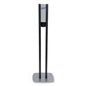 PURELL ES8 Hand Sanitizer Floor Stand with Dispenser, 1,200 mL, 13.5 x 5 x 28.5, Graphite/Silver (7218DS)