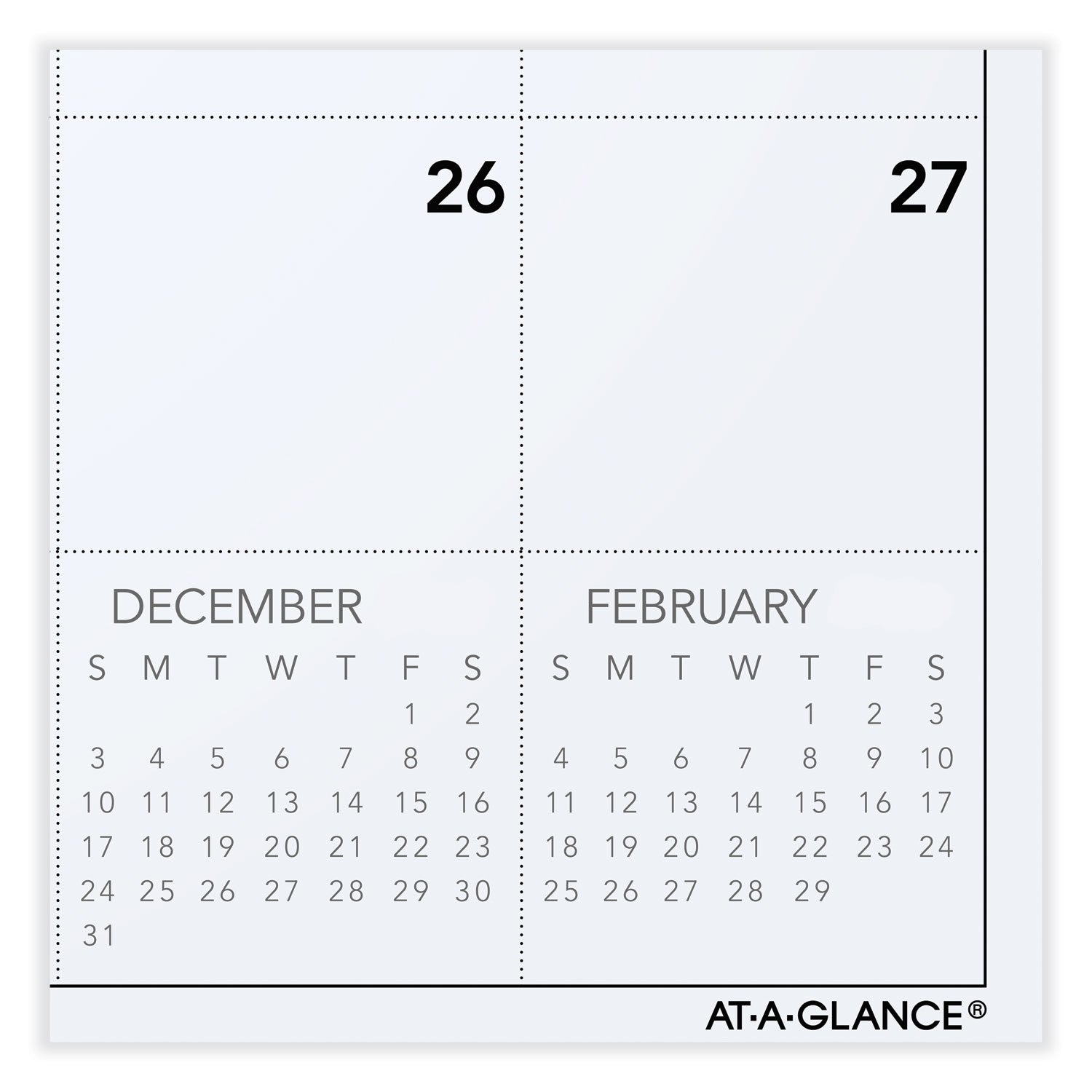 AT-A-GLANCE Landscape Monthly Wall Calendar, Landscapes Photography, 12 x 12, White/Multicolor Sheets, 12-Month (Jan to Dec): 2025 (88200)