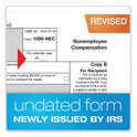 Adams 1099-NEC + 1096 Tax Form Kit with e-File, Inkjet/Laser, Fiscal Year: 2023, 5-Part, 8.5 x 3.67, 3 Forms/Sheet, 50 Forms Total (STAX550NEC22)