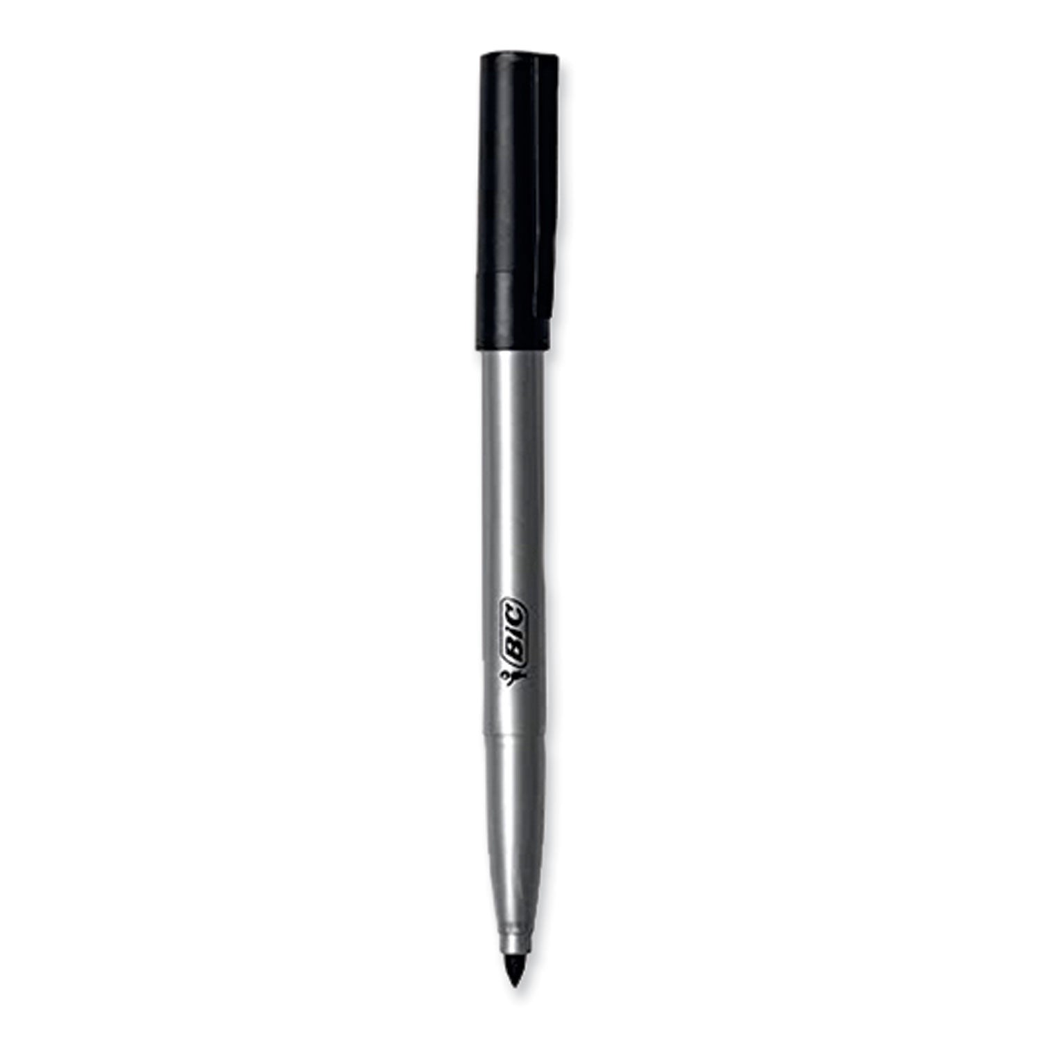 BIC ReVolution Permanent Markers, Fine Bullet Tip, Black, 36/Pack (PMER36BLK)