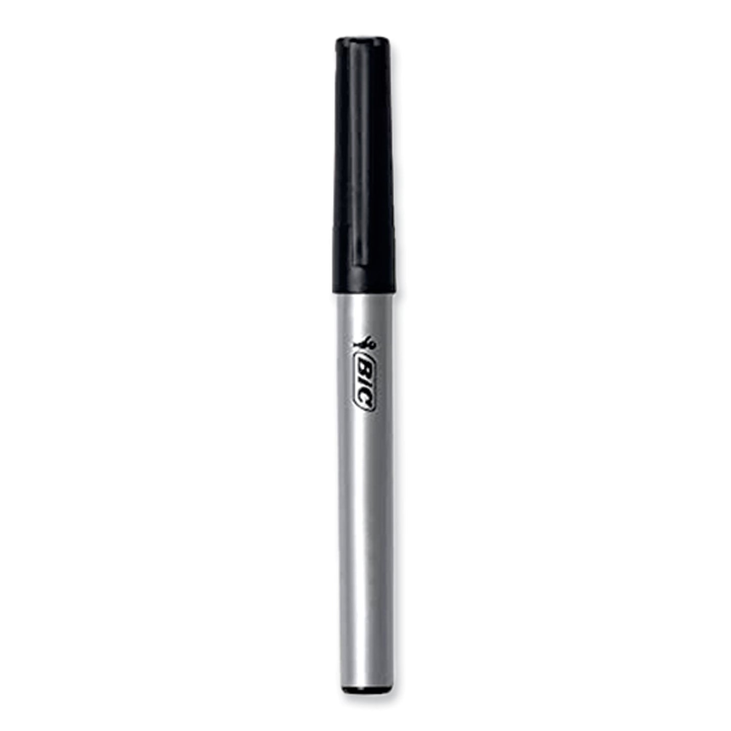 BIC ReVolution Permanent Markers, Fine Bullet Tip, Black, 36/Pack (PMER36BLK)