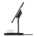 Belkin BOOST CHARGE Pro 2-in-1 Wireless Charger Stand, 15 W, Black (WIZ010TTBK)