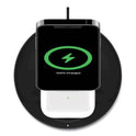 Belkin BOOST CHARGE Pro 2-in-1 Wireless Charger Stand, 15 W, Black (WIZ010TTBK)