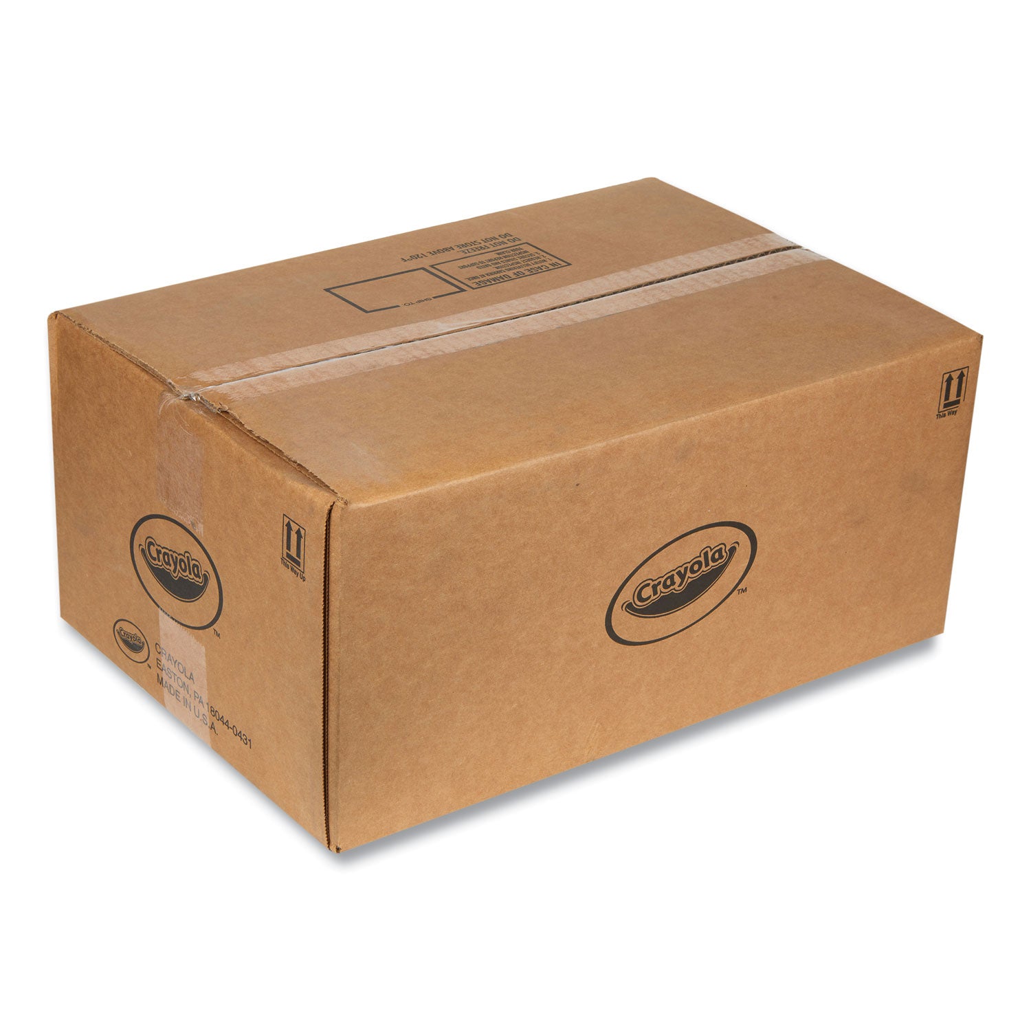 Crayola Washable Crayons, Blue, Red, Yellow 3/Pack, 360 Packs/Carton (520743)