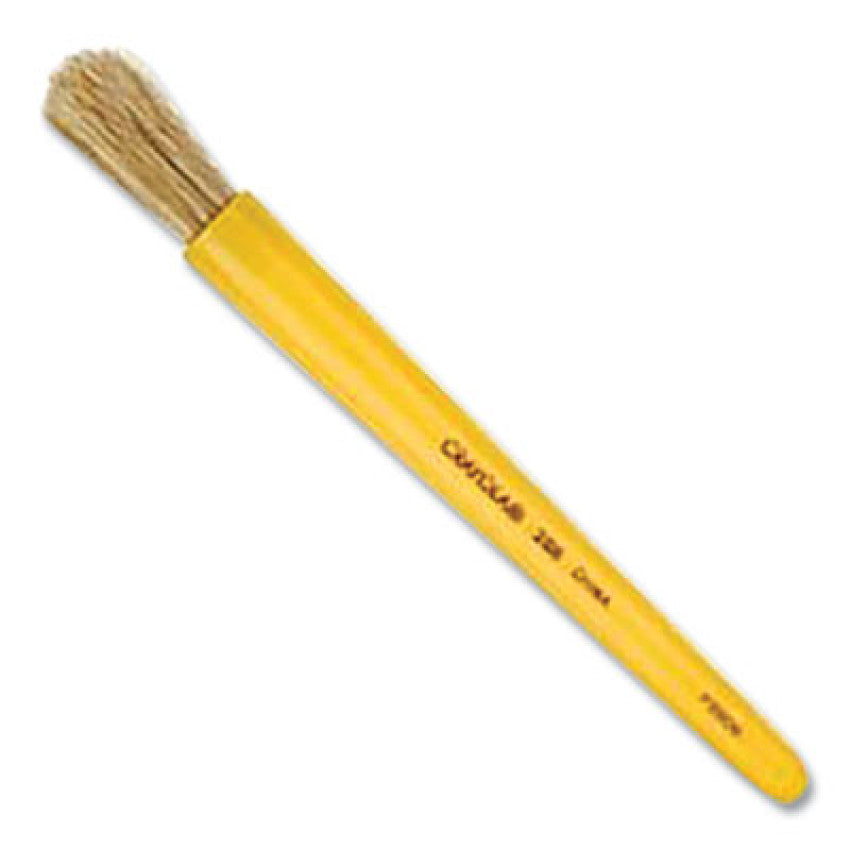 Crayola Art Brushes So Big, 7.63" Long, Natural Hair, 1.38" Round Brush (502080000)