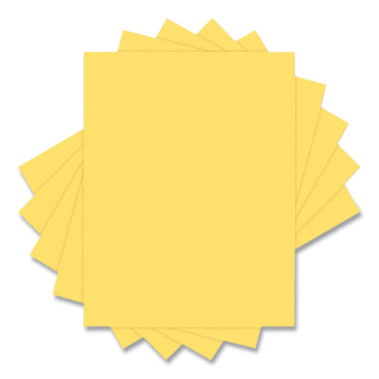 Lettermark 30% Recycled Colored Paper, 20 lb Bond Weight, 8.5 x 11, Goldenrod, 500/Ream (94299)