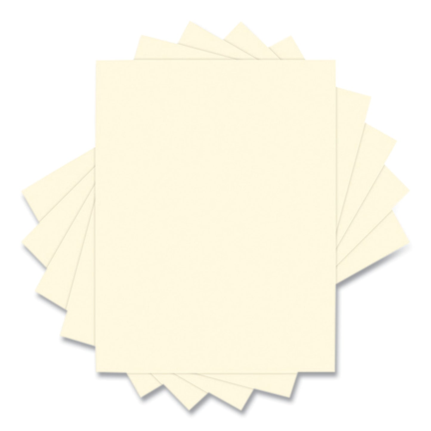 Lettermark 30% Recycled Colored Paper, 20 lb Bond Weight, 8.5 x 11, Ivory, 500/Ream (94308)